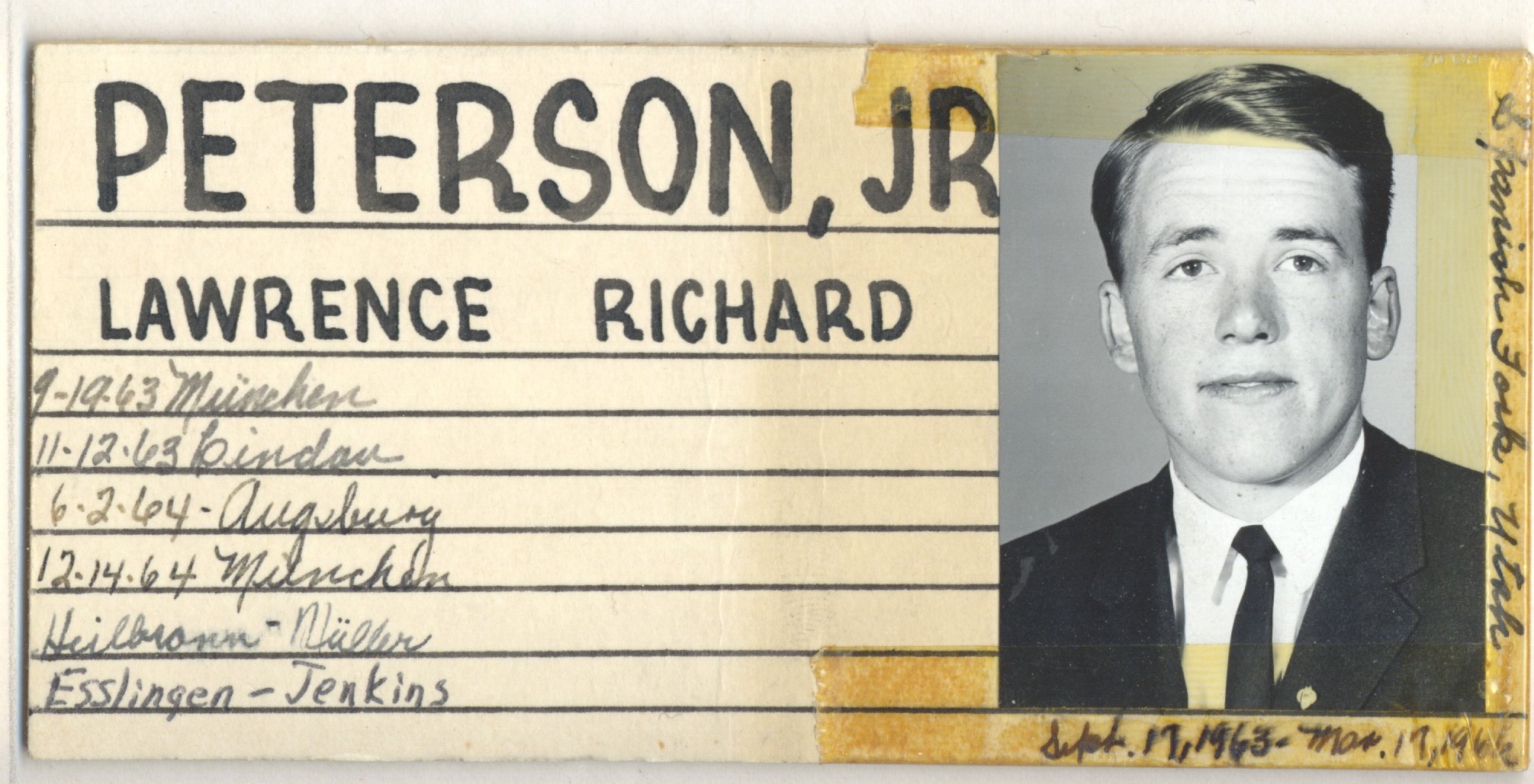 Peterson Jr, Lawrence Richard